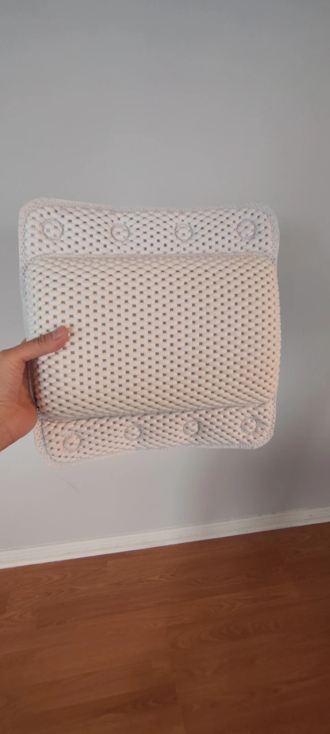 White Bath Pillow - photo 2