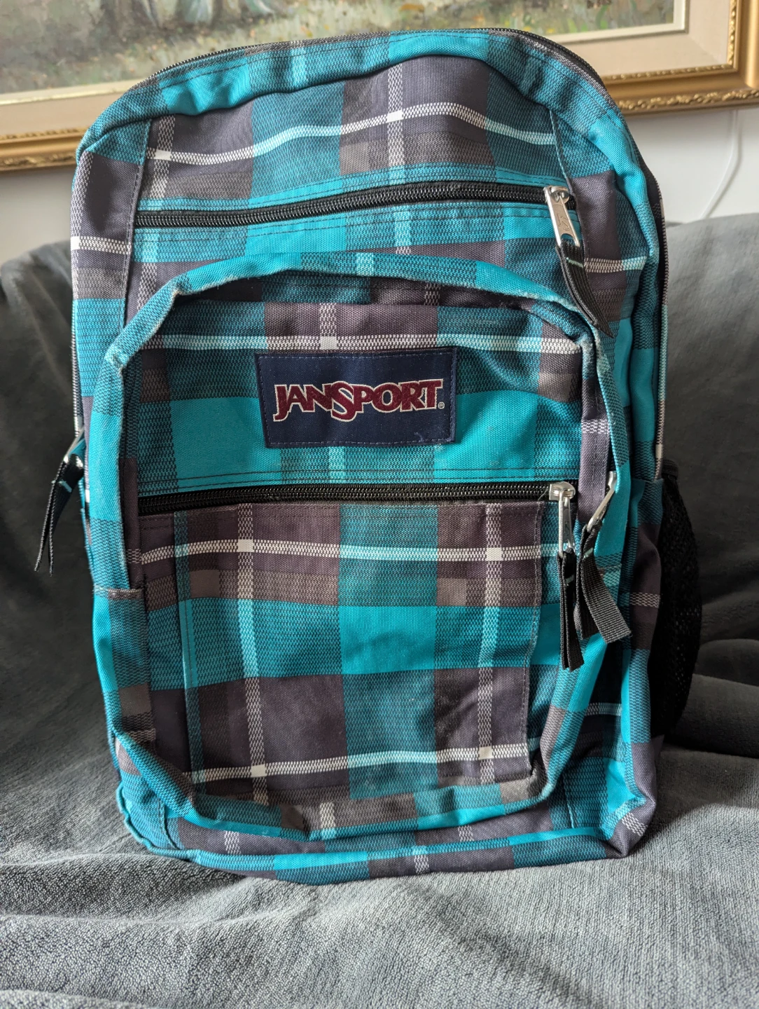 Jansport Plaid Backpack