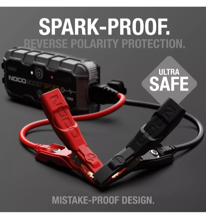 NOCO Boost Sport GB20 12V 500A Lithium Jump Starter - photo 4