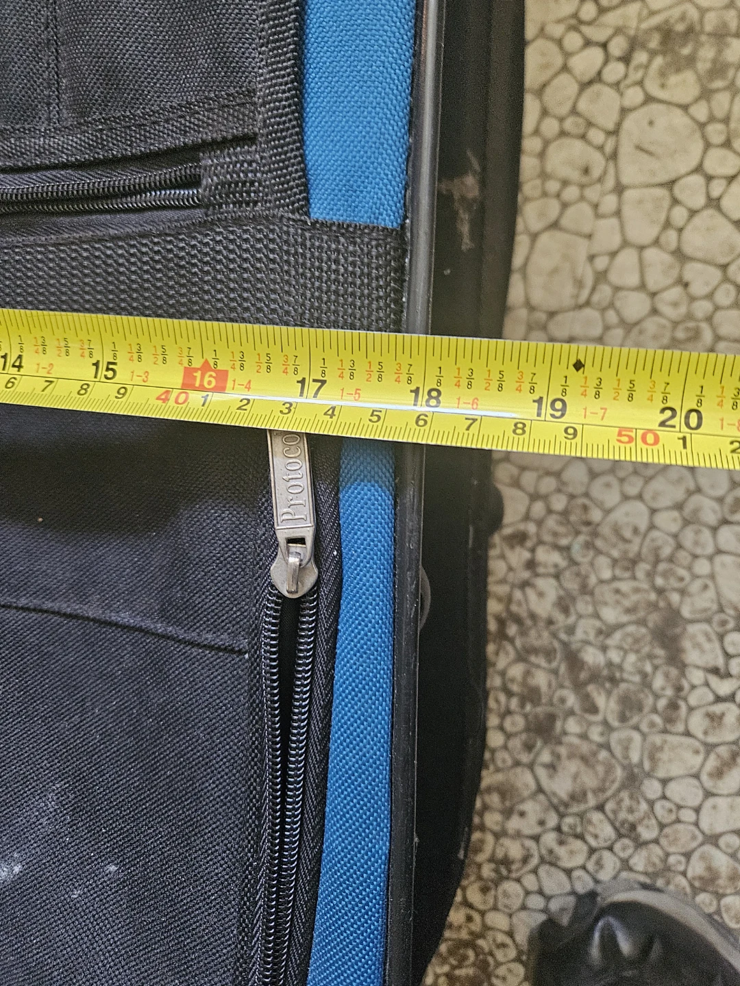 Protocol Basics Black & Blue Rolling Suitcase - photo 5