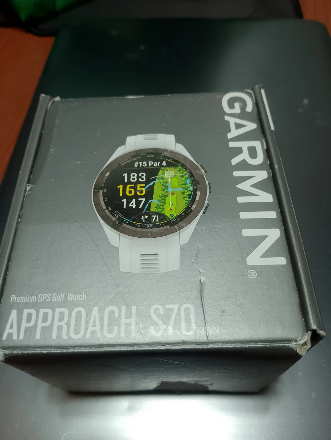 Brand new Open Box! Garmin Approach S70 Premium GPS Golf Watch