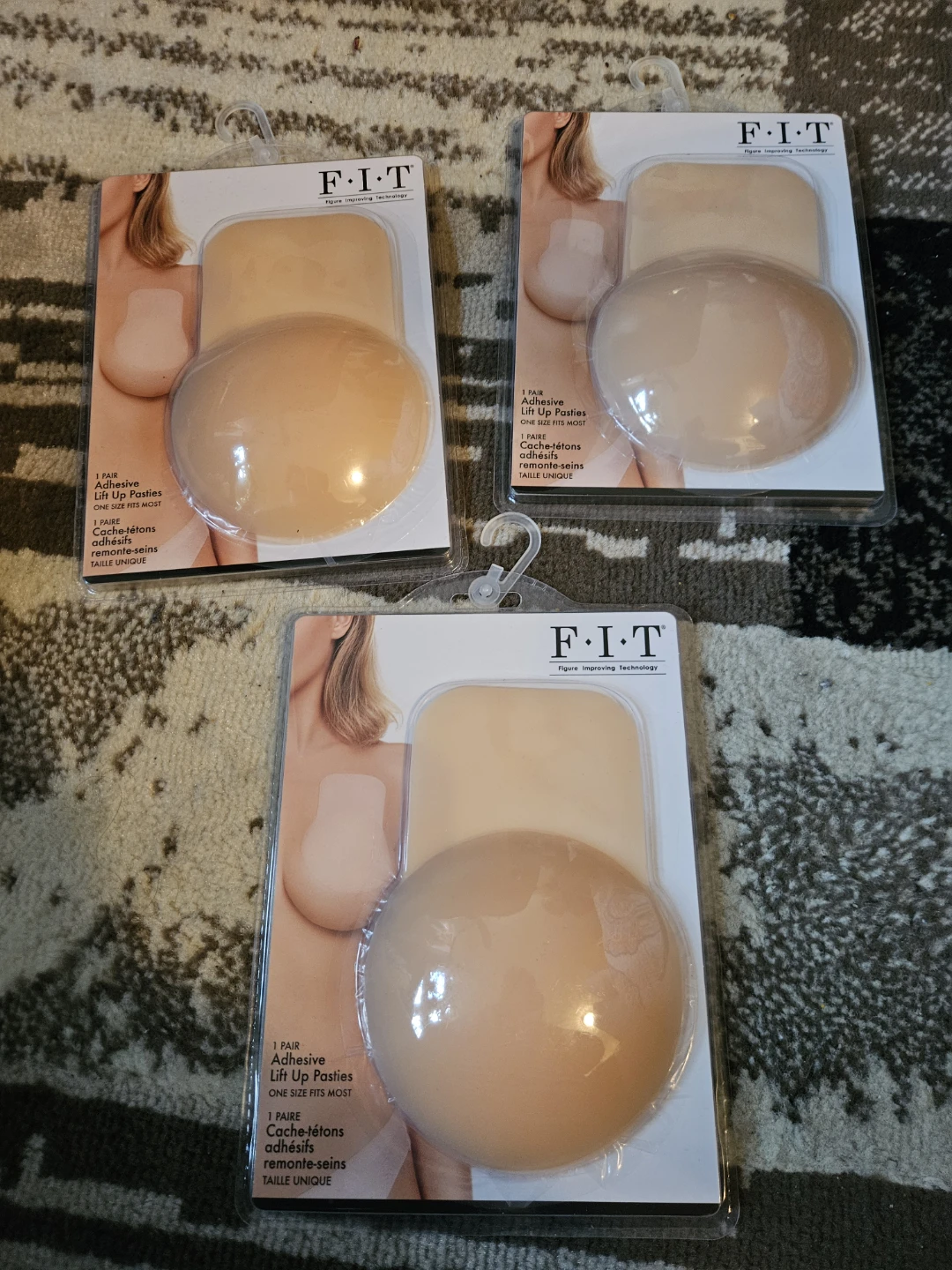 F.I.T. Adhesive Lift Up Pasties (3 Pairs)