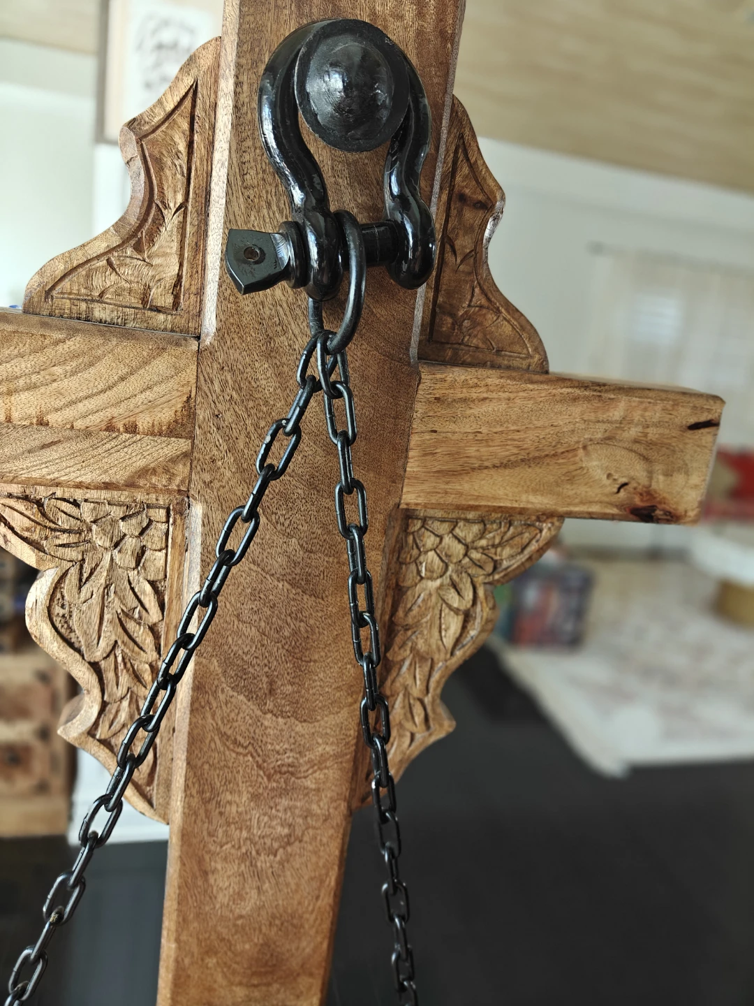 Handcrafted Indian Artisan Indoor Swing - photo 3