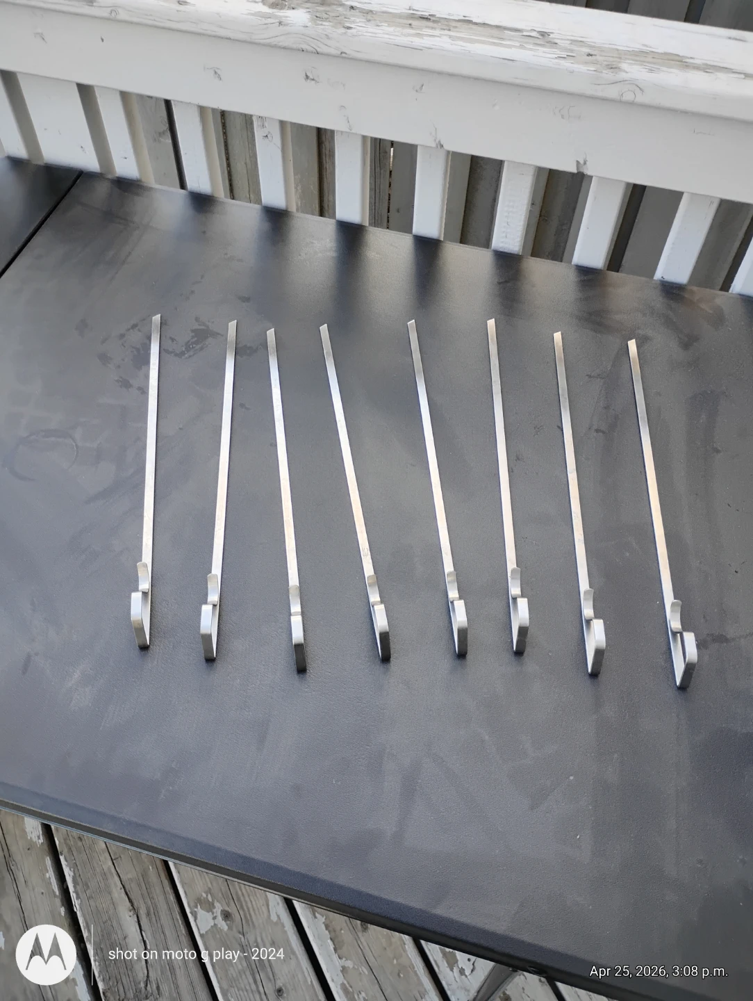 Portable BBQ Grill with Skewers - photo 3