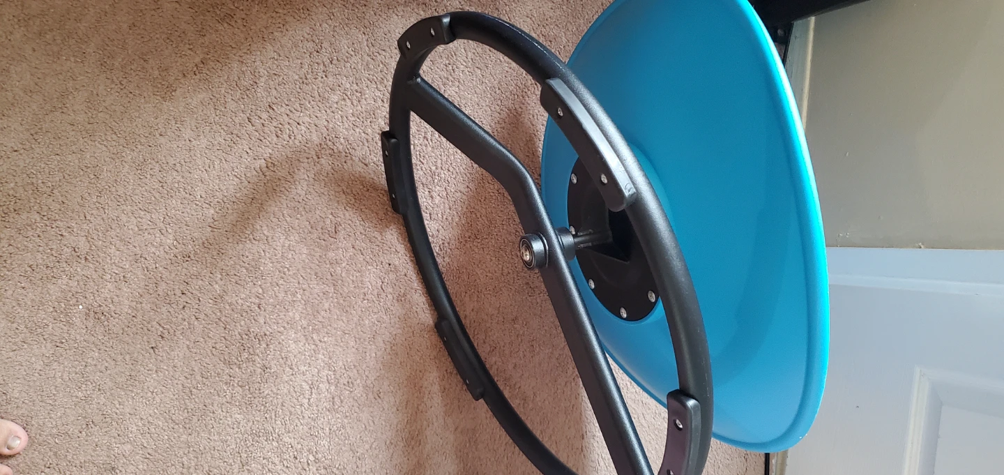 Blue Swivel Stool - photo 2