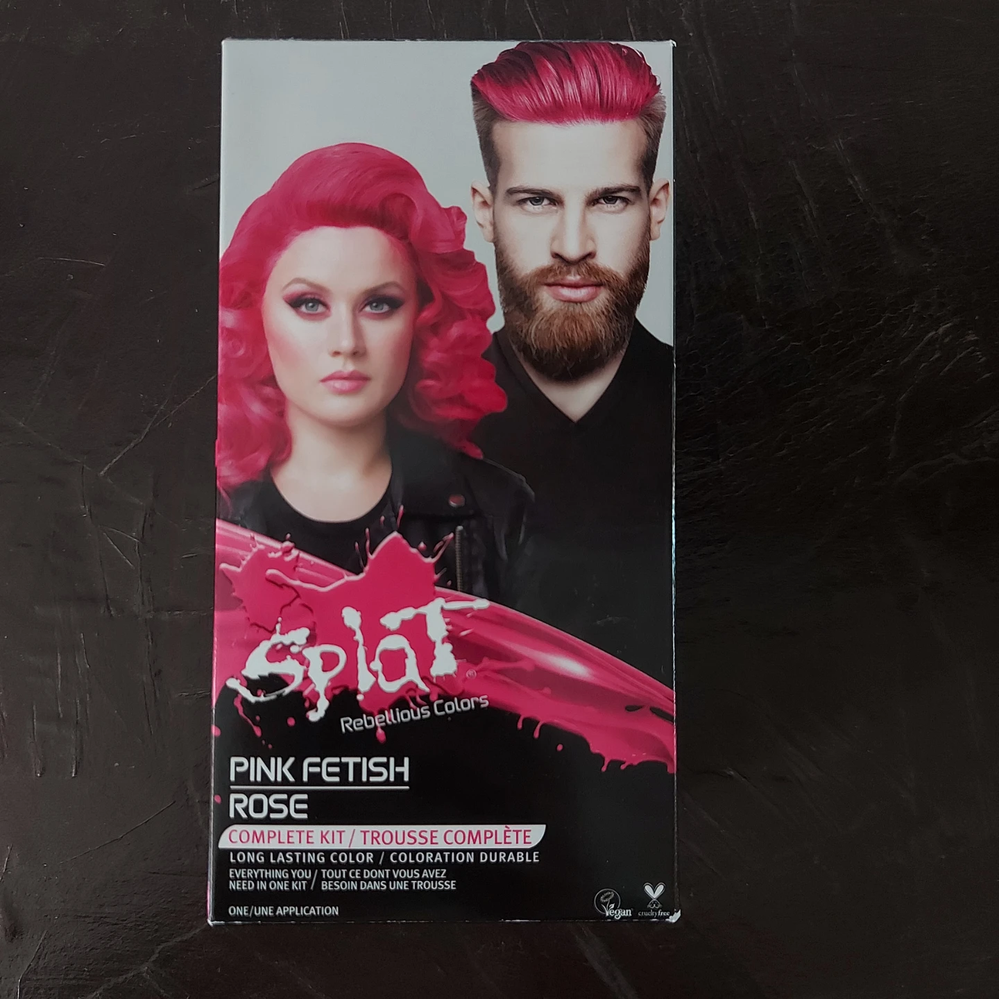 FREE - Splat Pink Fetish Rebellious Hair Dye Kit