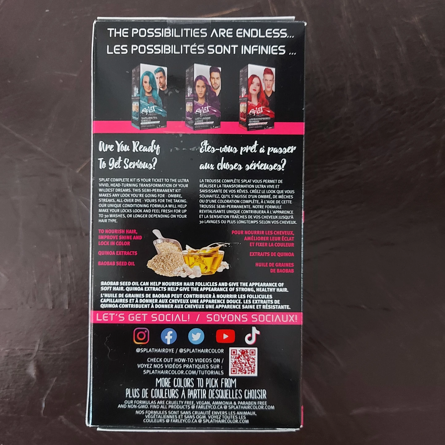 FREE - Splat Pink Fetish Rebellious Hair Dye Kit - photo 3