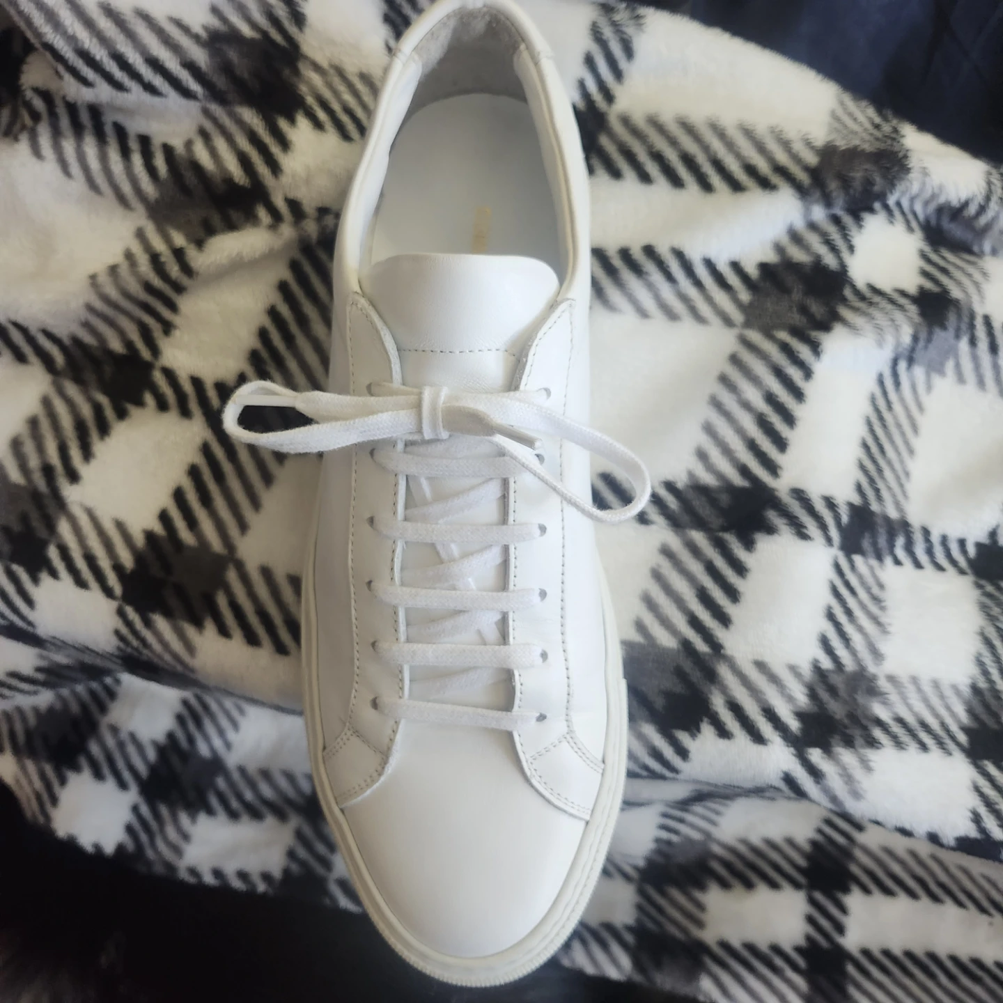 Common Projects White Leather Sneakers - photo 2