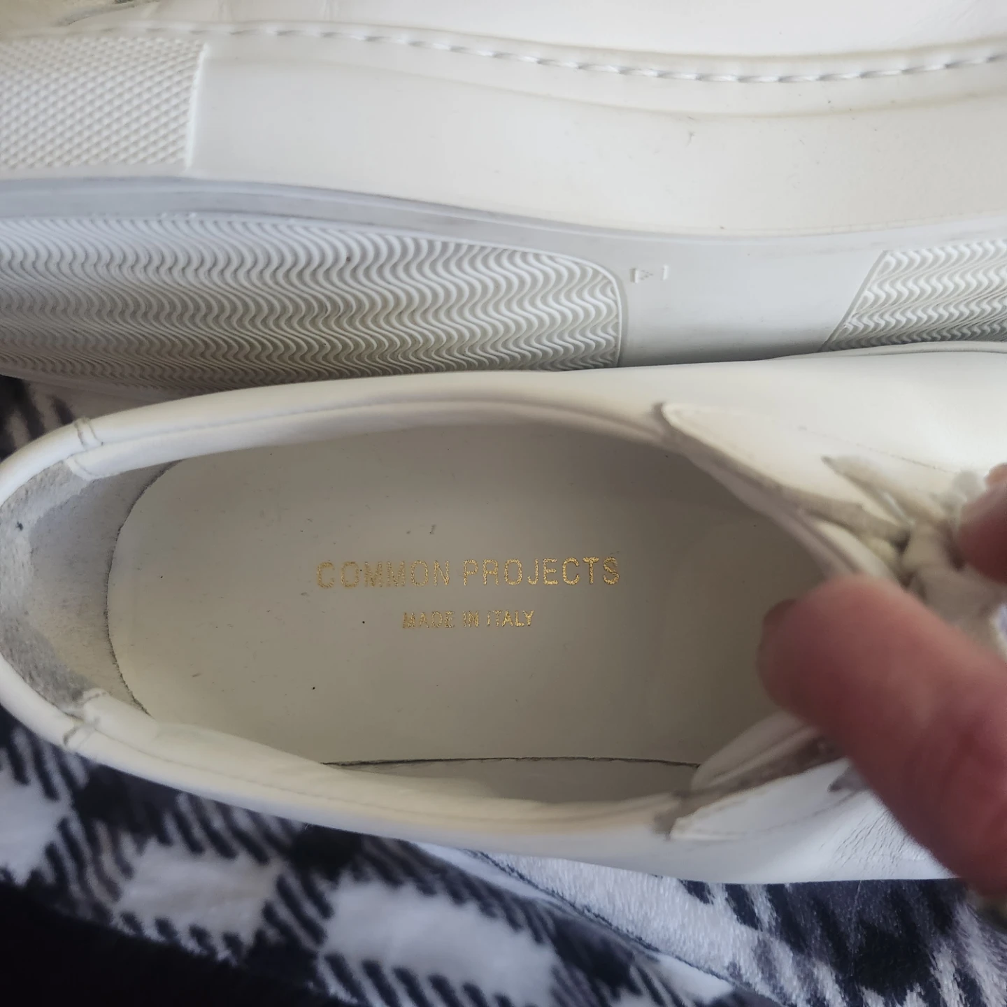 Common Projects White Leather Sneakers - photo 4