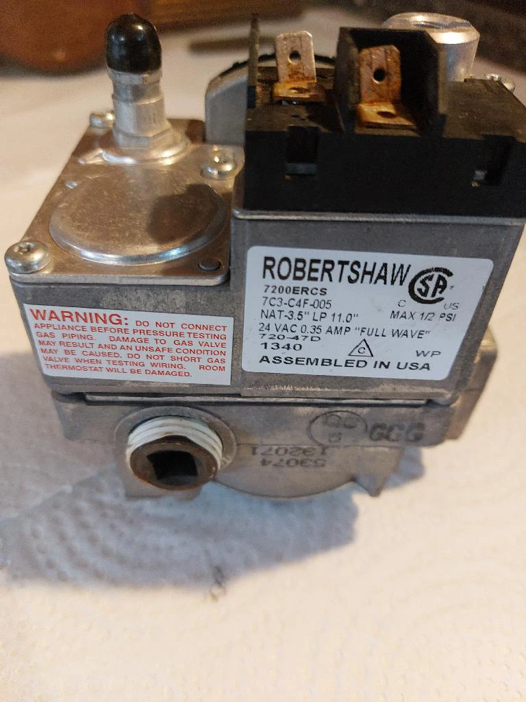 Robertshaw 7200ERC Gas Valve - photo 2