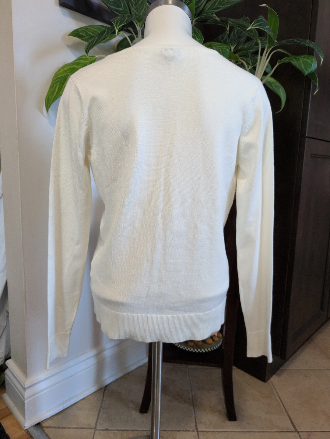 Mexx Cream Cardigan Sweater Size S - photo 3