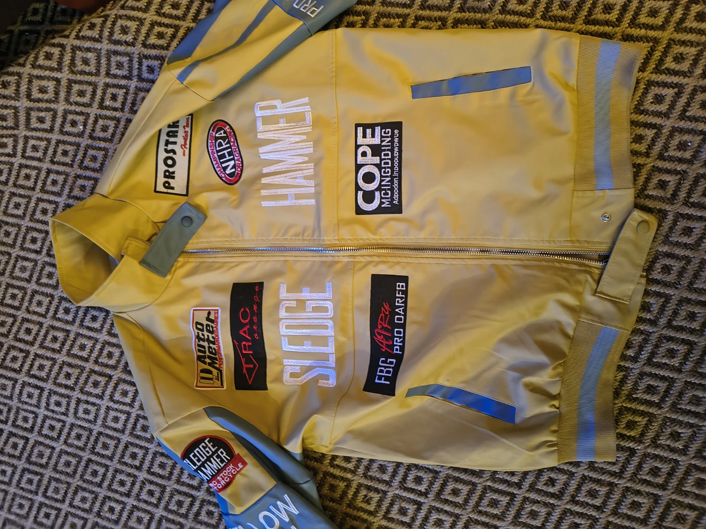Yellow Sledge Hammer Motorsports Jacket - photo 2