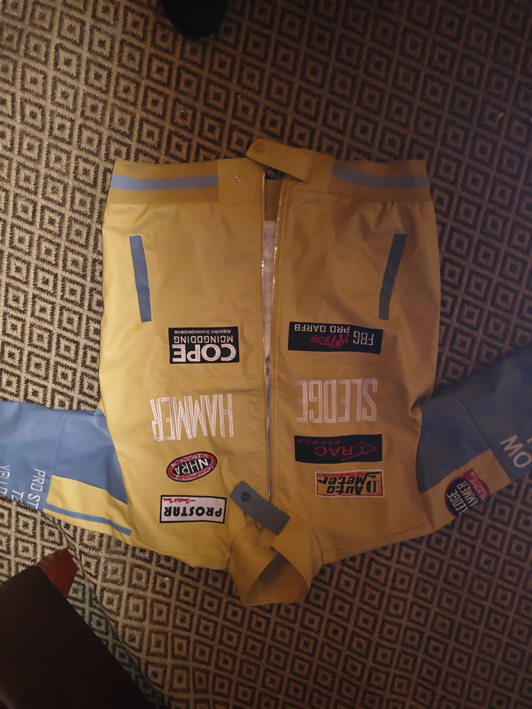 Yellow Sledge Hammer Motorsports Jacket - photo 4