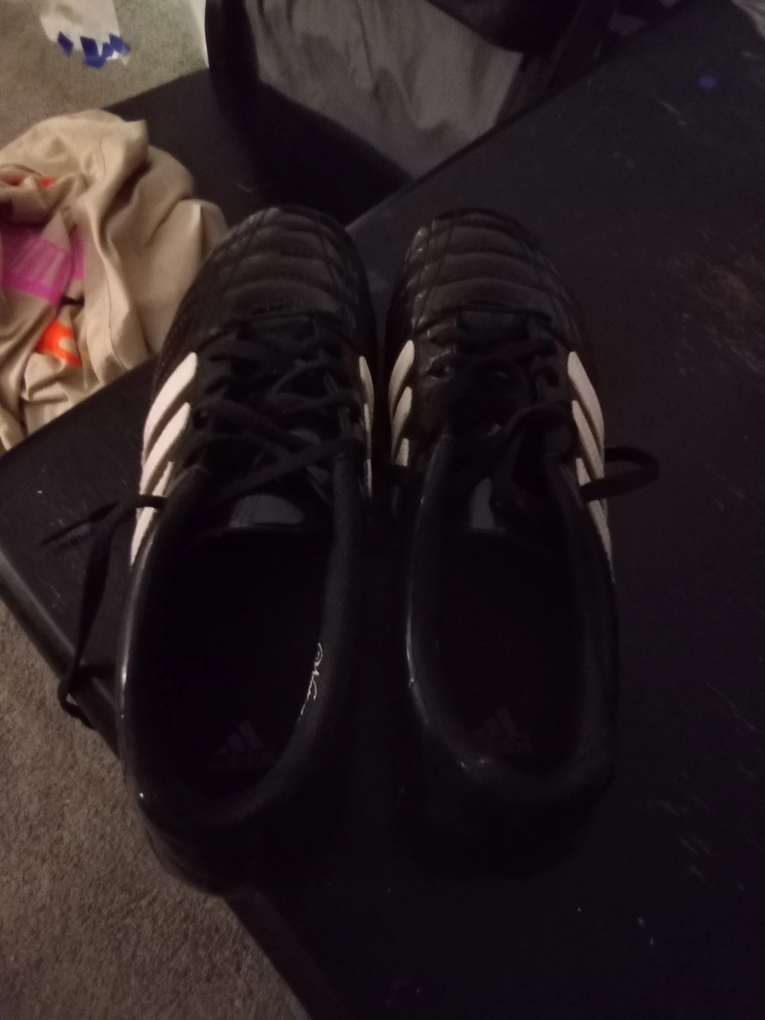 Adidas Black Soccer Cleats - photo 4