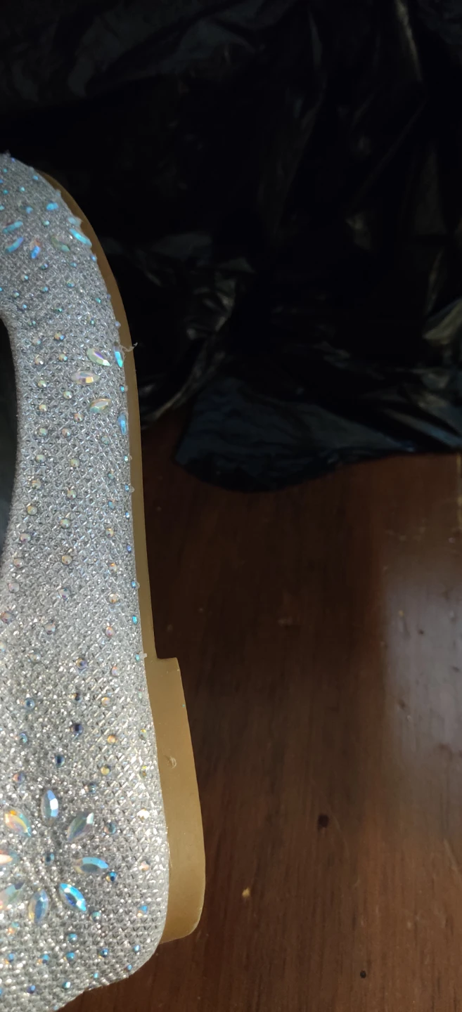 Dream Pairs Glitter Ballet Flats - Size 4 youth - photo 4