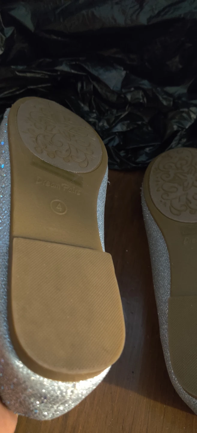 Dream Pairs Glitter Ballet Flats - Size 4 youth - photo 5