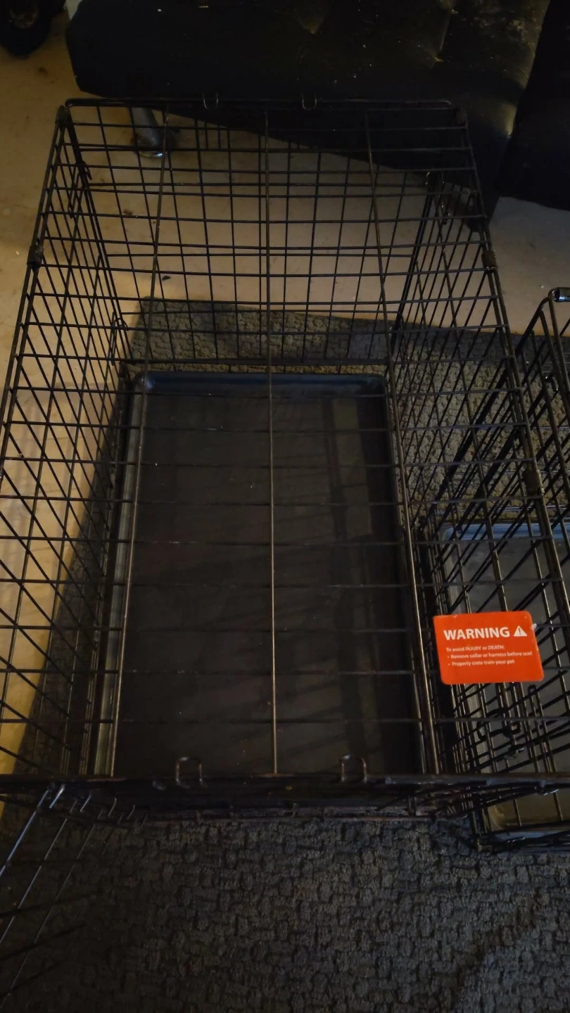 Wire Pet Dog Crate with Tray