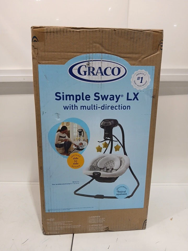 Graco Simple Sway LX Baby Swing with Multi-Direction Lounger 👶🍼🧸