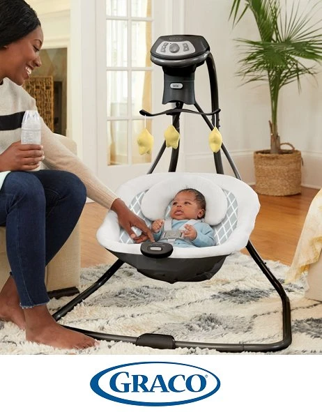 Graco Simple Sway LX Baby Swing with Multi-Direction Lounger 👶🍼🧸 - photo 5