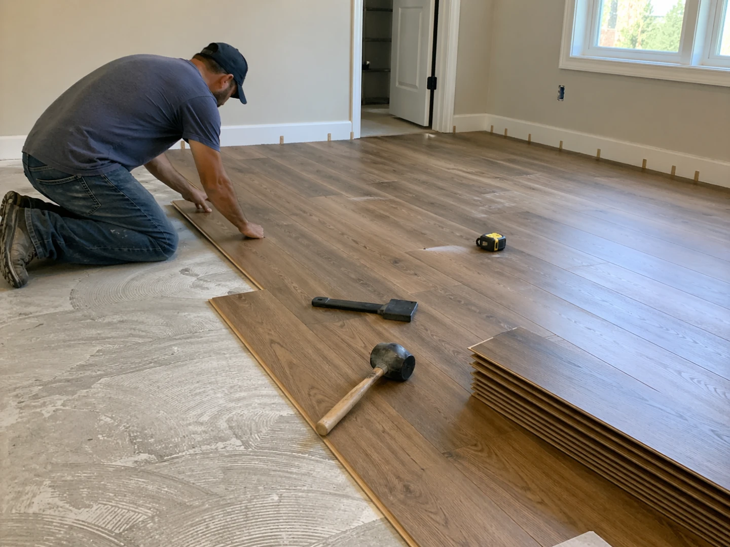 Installation de plancher