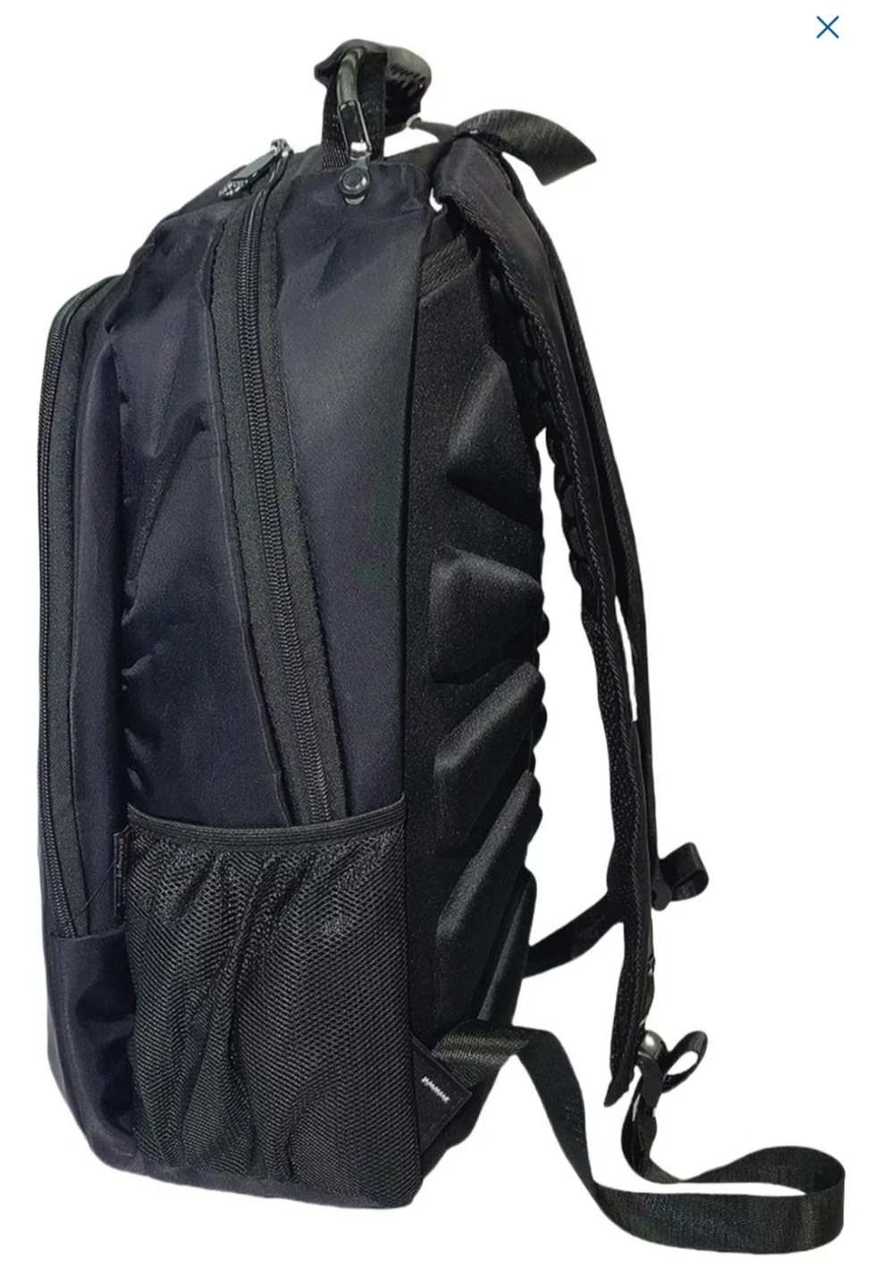 Black Backpack with Padded Straps - photo 3