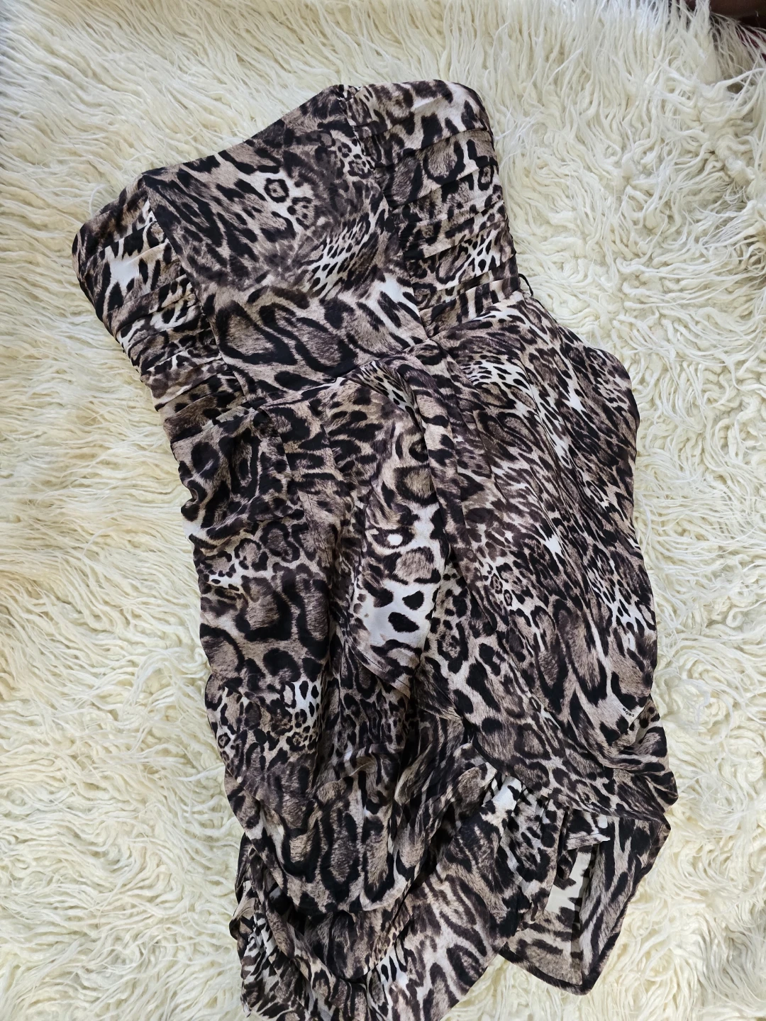 Bebe Leopard Print Corset Dress - photo 2