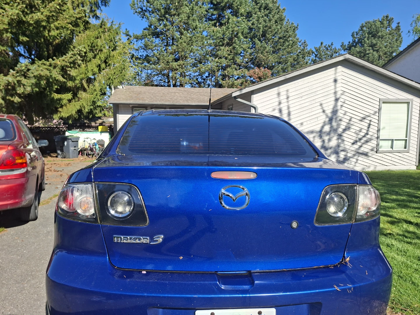 Blue Mazda 3 Sedan - photo 3