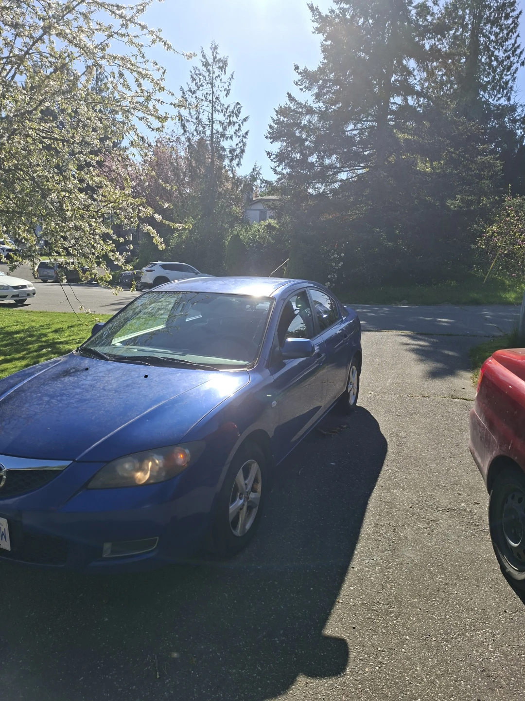 Blue Mazda 3 Sedan - photo 4