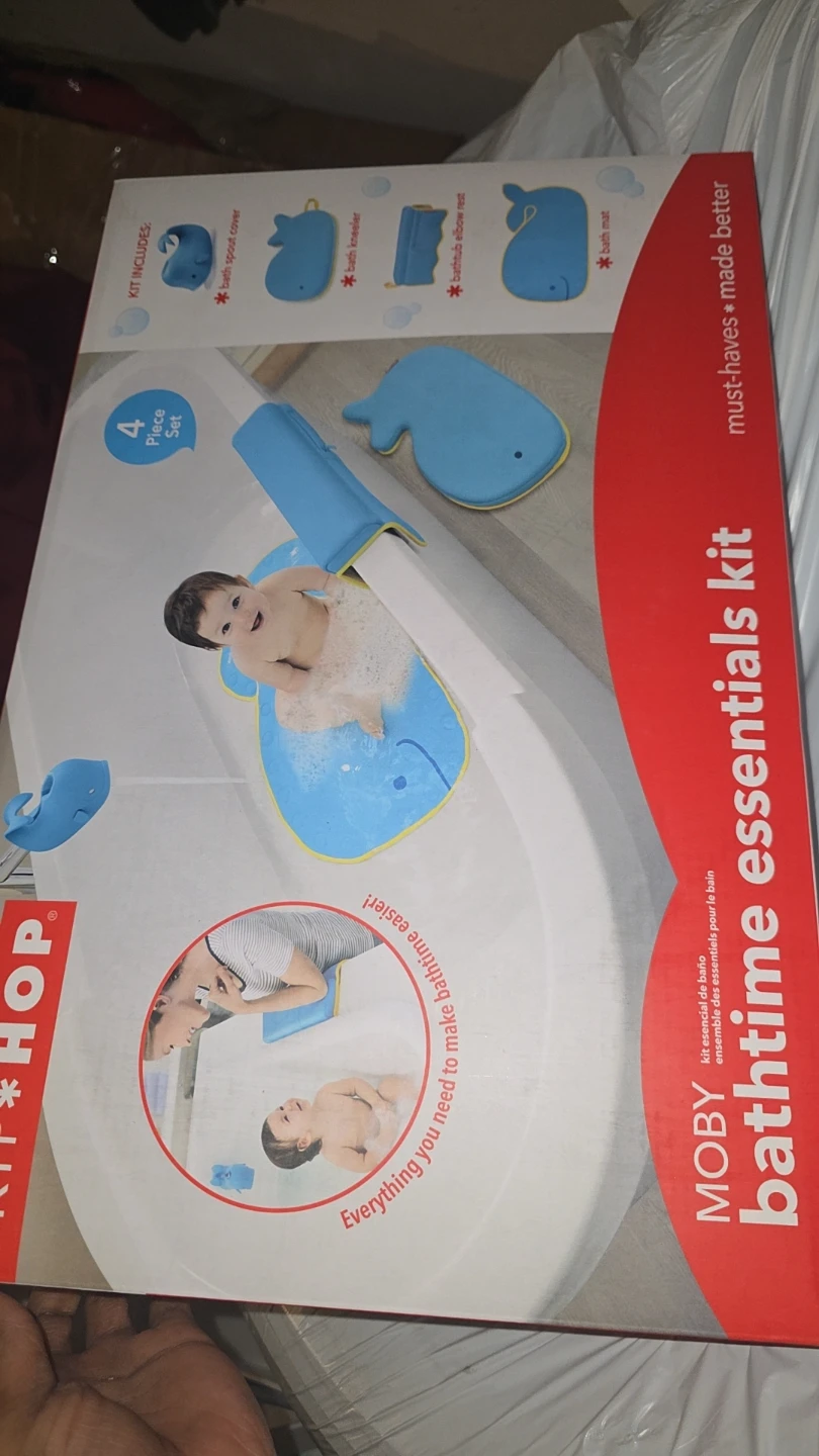 Skip Hop Moby Bathtime Essentials Kit Blue 4 Piece Set - photo 2