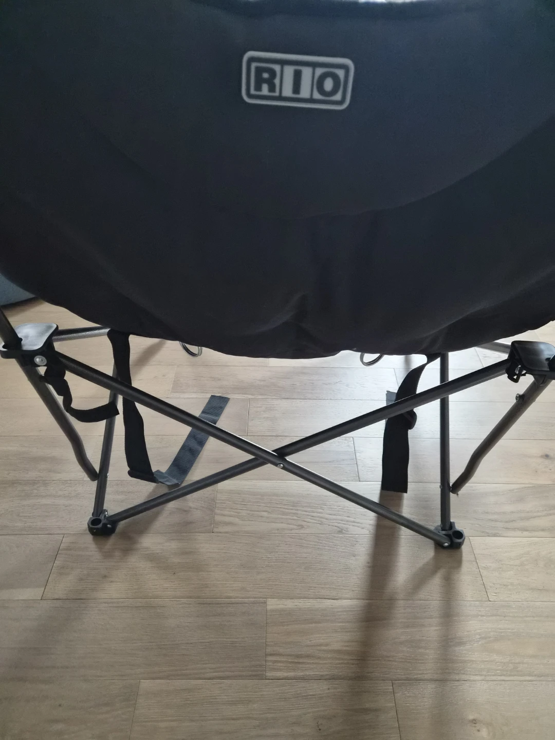 RIO Folding Camp Chair with Cup Holder - Red Plaid - photo 4