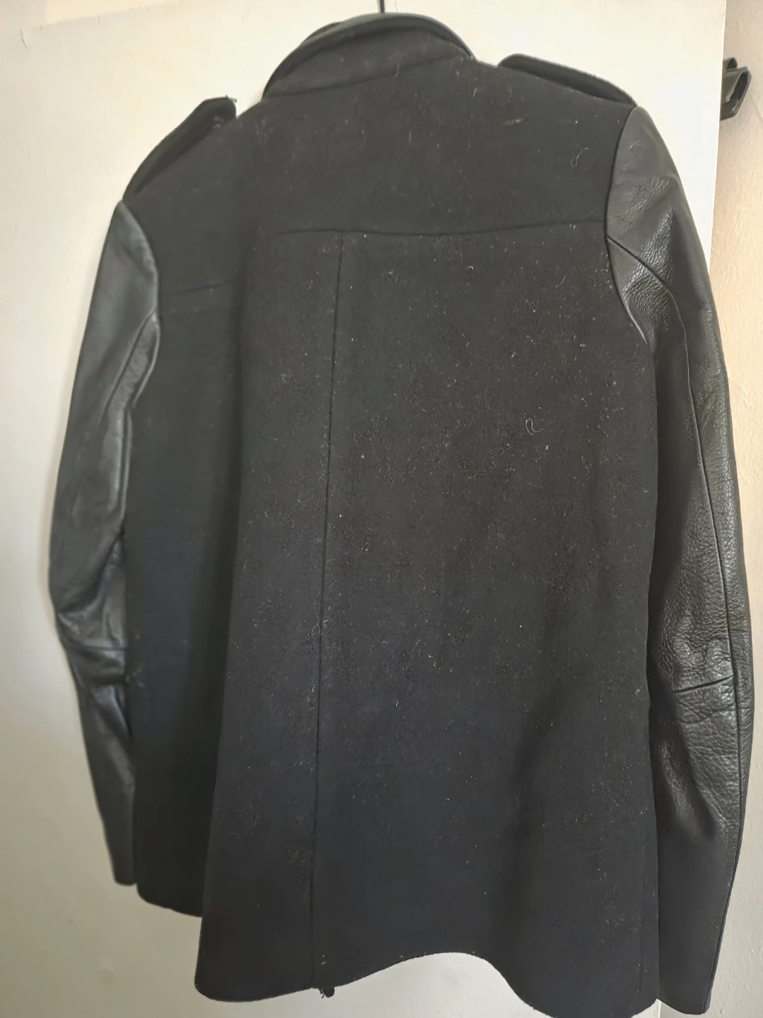 Danier Black Wool & Leather Jacket - photo 4