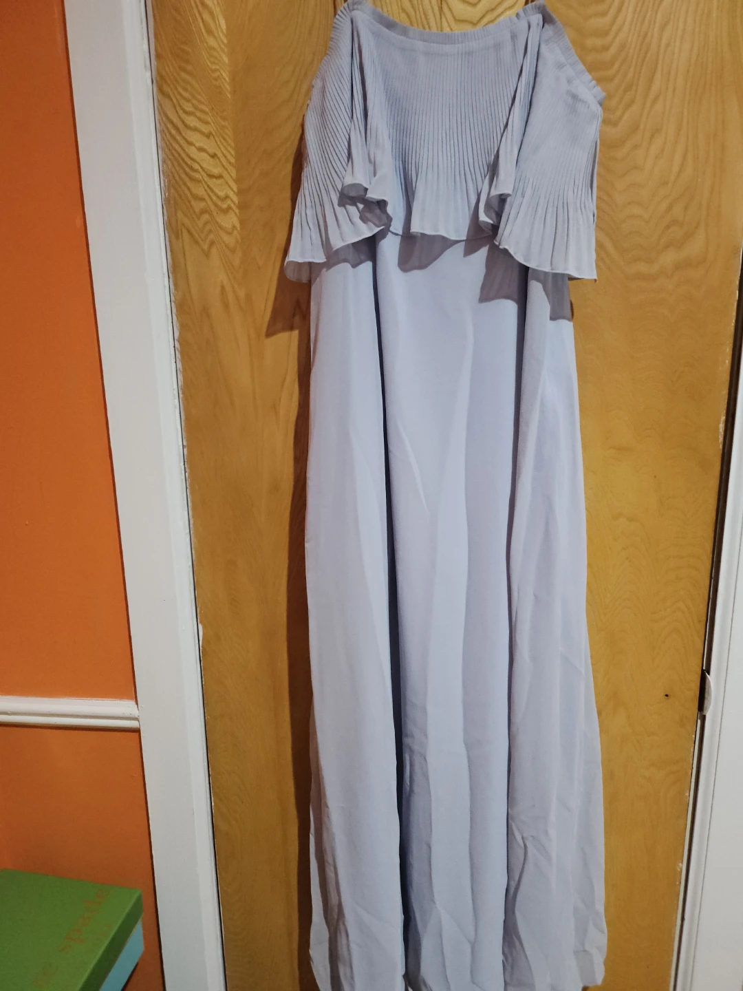 Club Monaco pleated ruffle maxi dress - photo 2