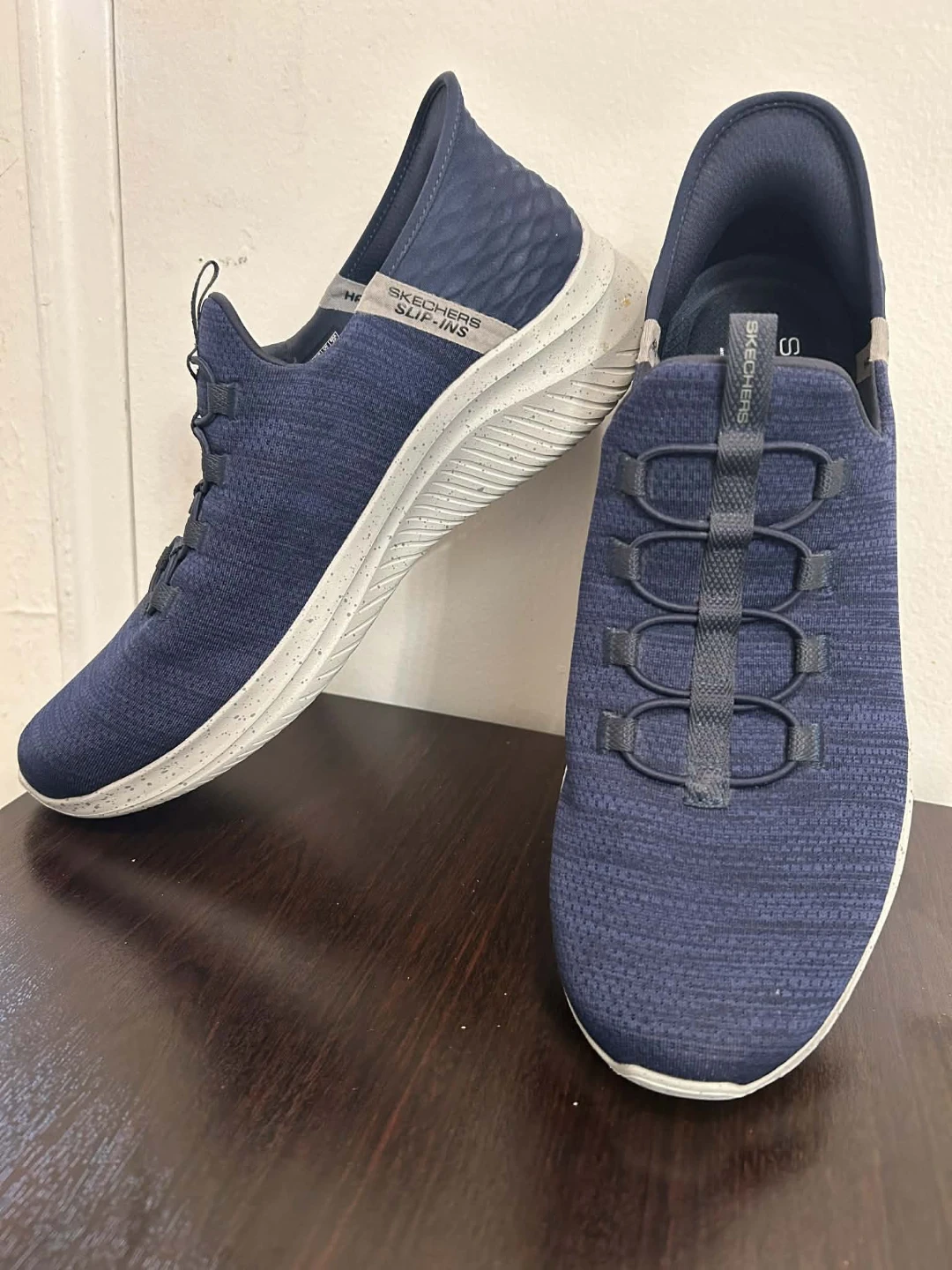 Skechers Slip-ins Navy Blue Women's Shoes - photo 4