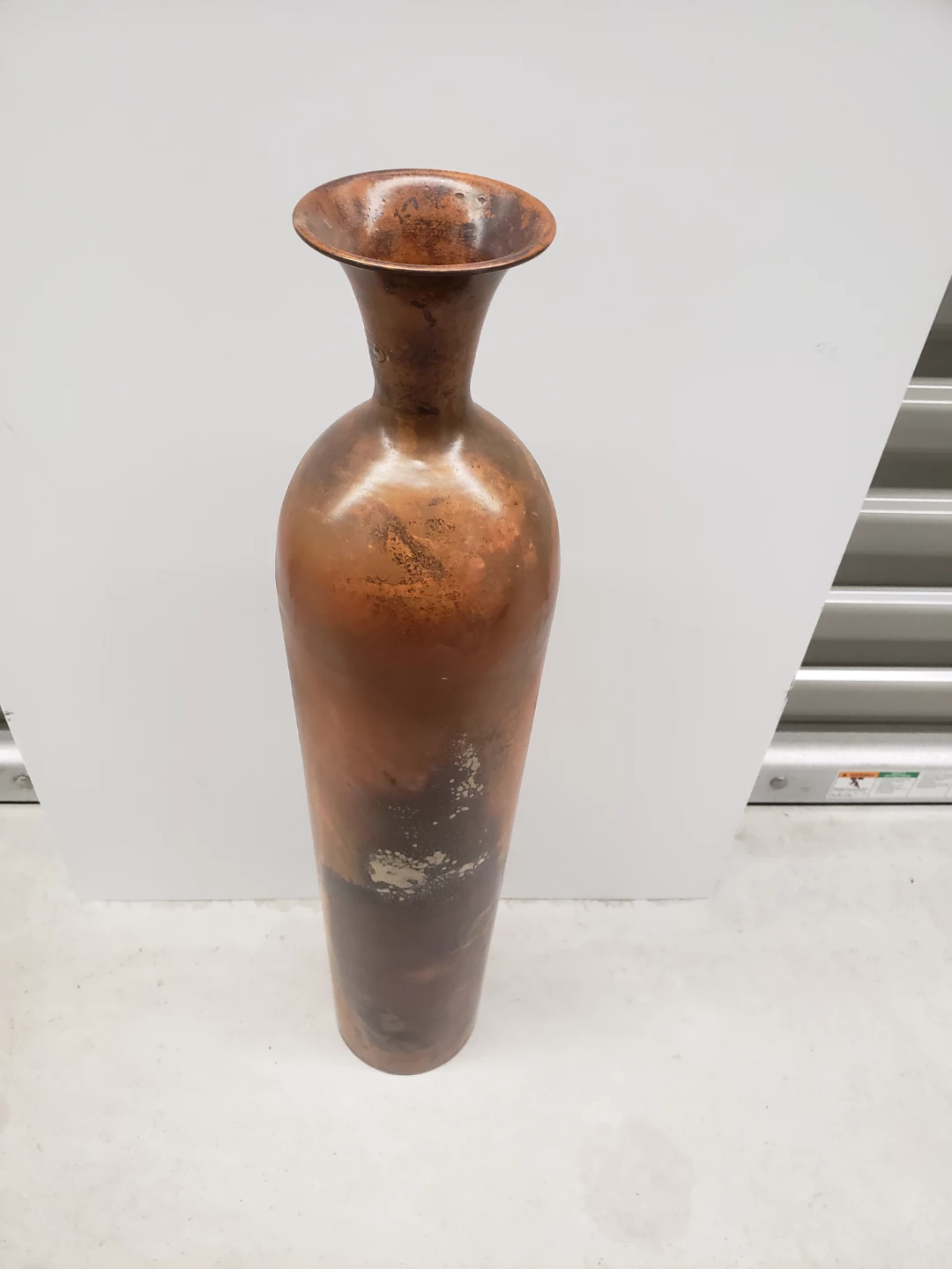 Tall Copper Vase - photo 2