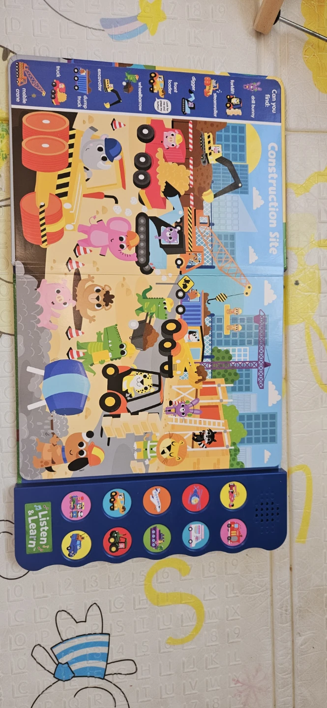 Kidsbooks Search & Find Vehicles Sound Book