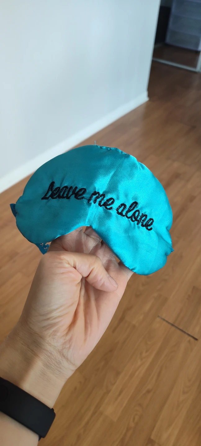 Turquoise Sleep Mask