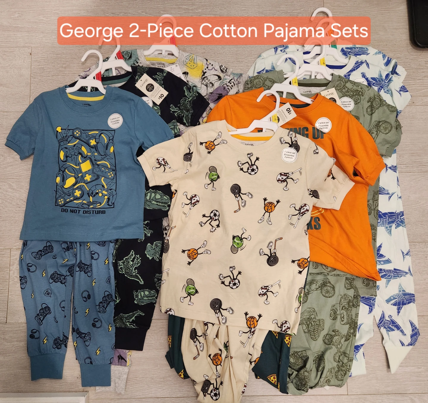 NEW George Pajama Set