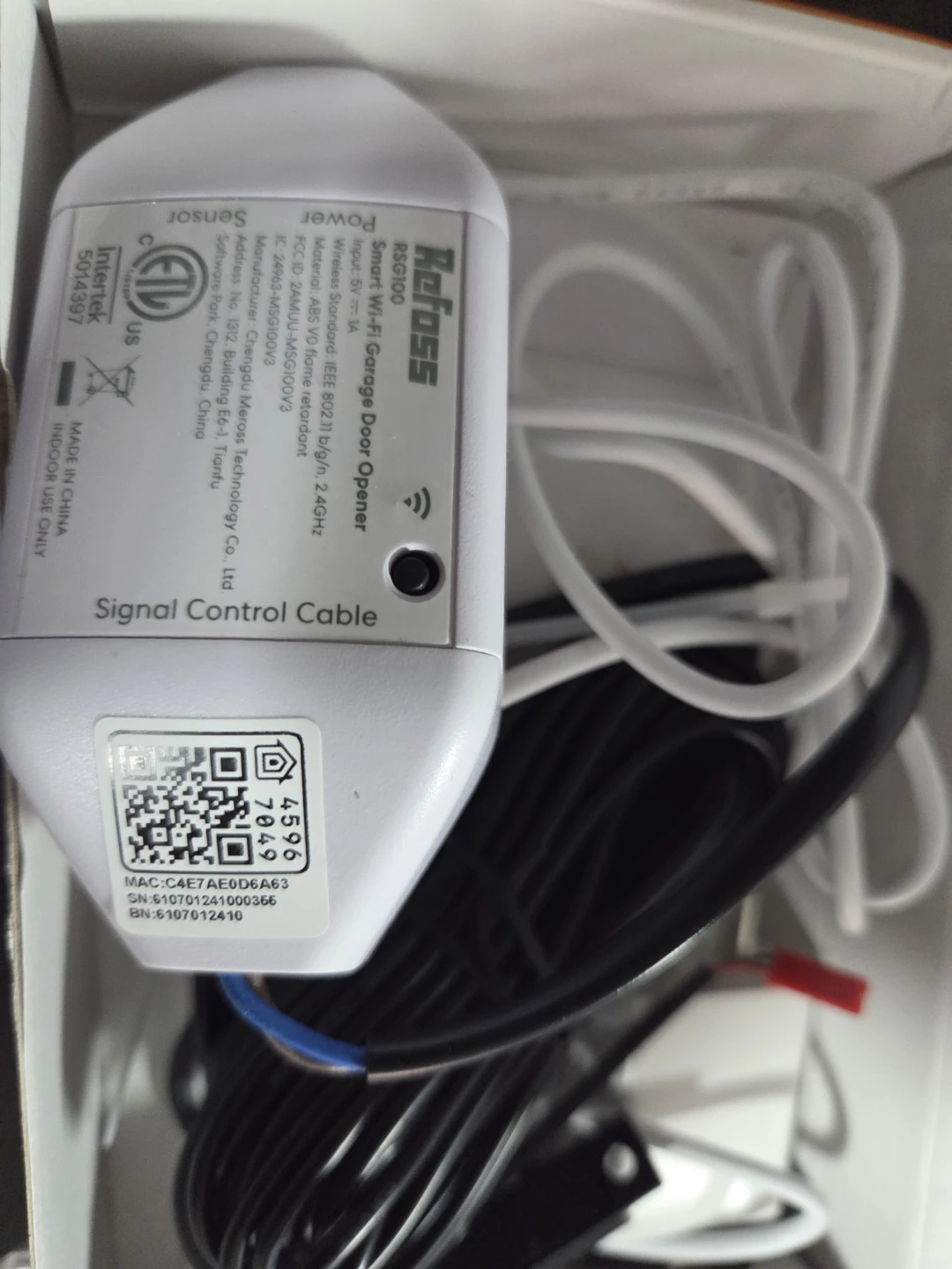Refoss MSG100 Smart Wi-Fi Garage Door Opener
