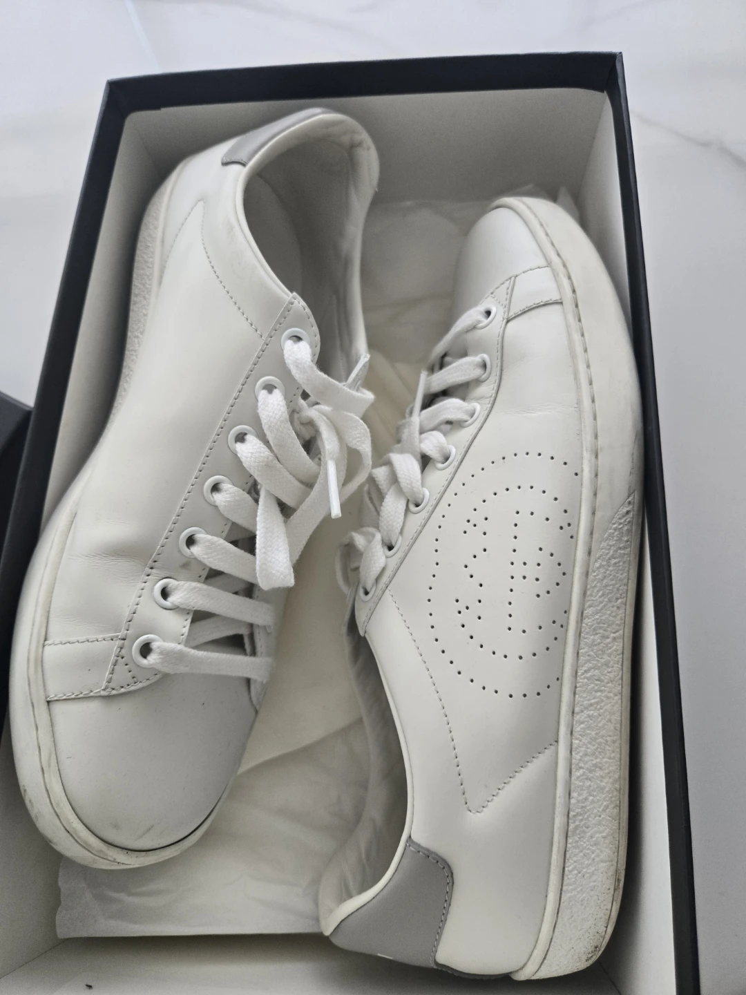 Gucci Low Tops Sneakers White EU 38.5 - photo 3