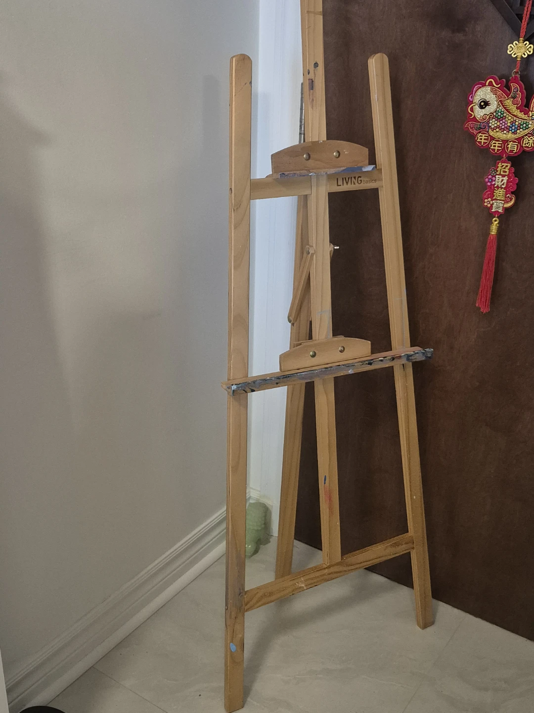 Bob Ross Clear Acrylic Paint Palette and Painting Easel stand - photo 3