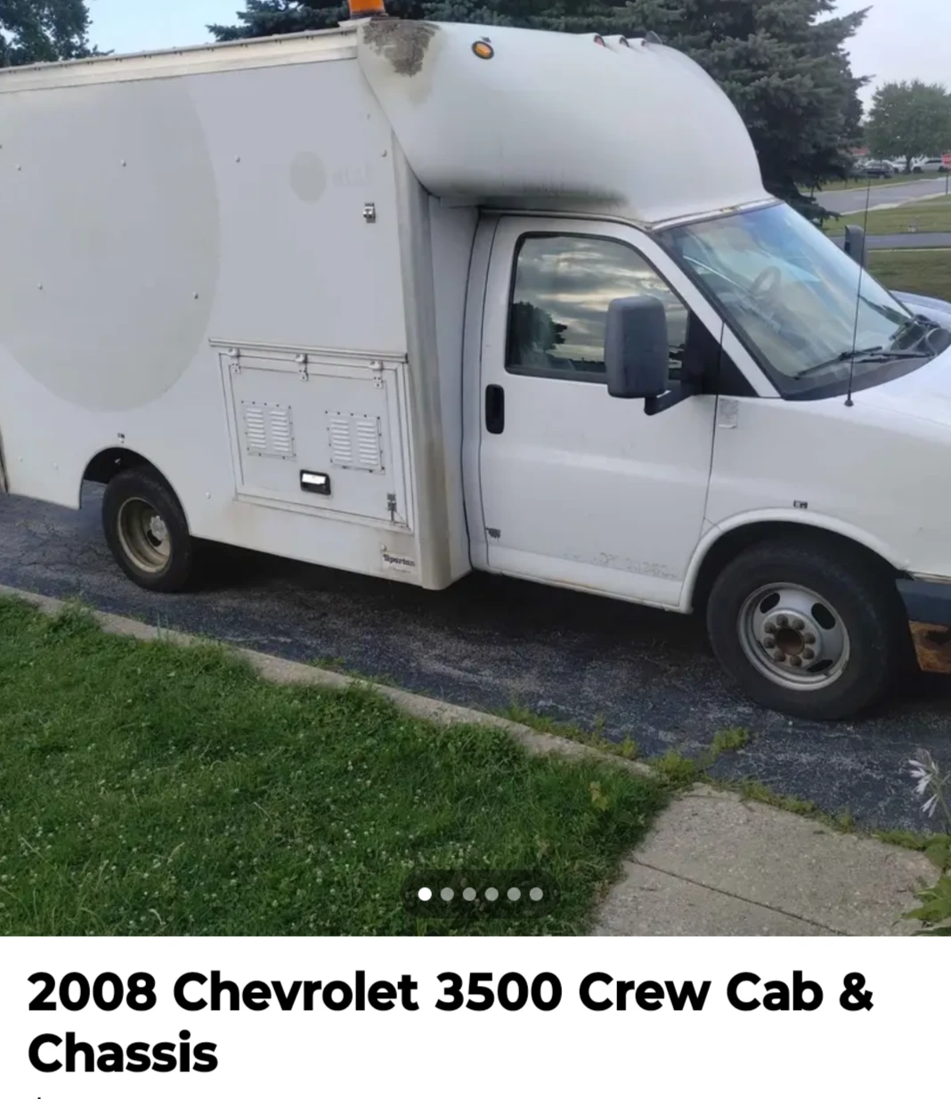 2008 Chevrolet 3500 Crew Cab & Chassis with Generator