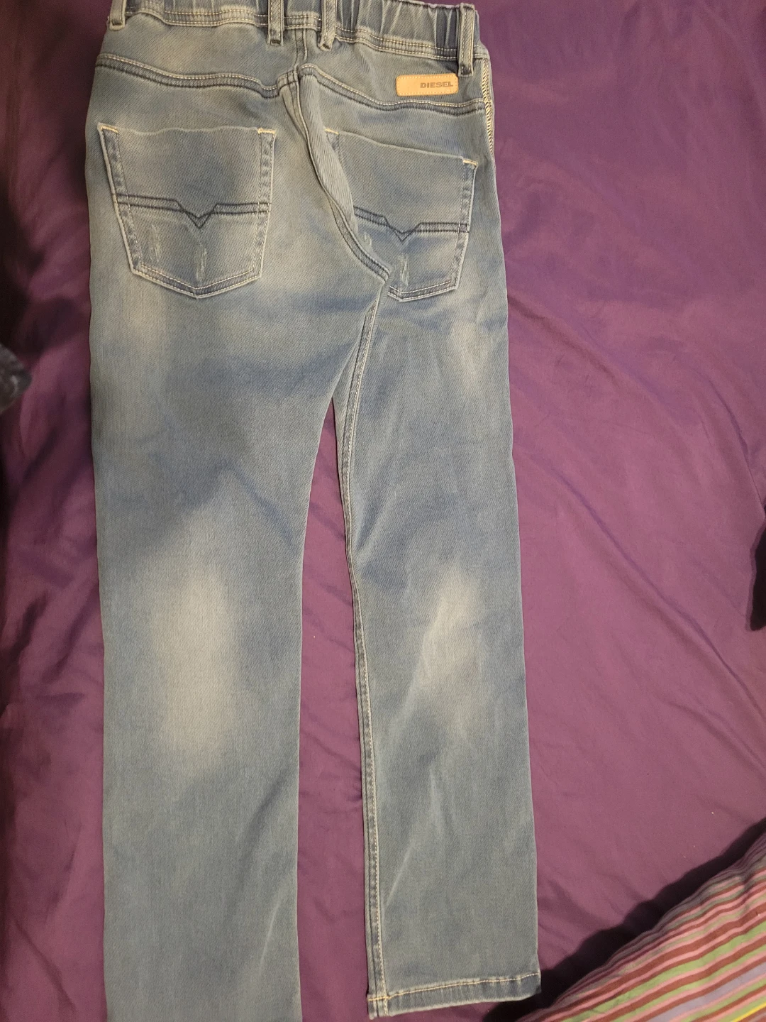 Diesel Kids Light Wash Denim Jeans - photo 2