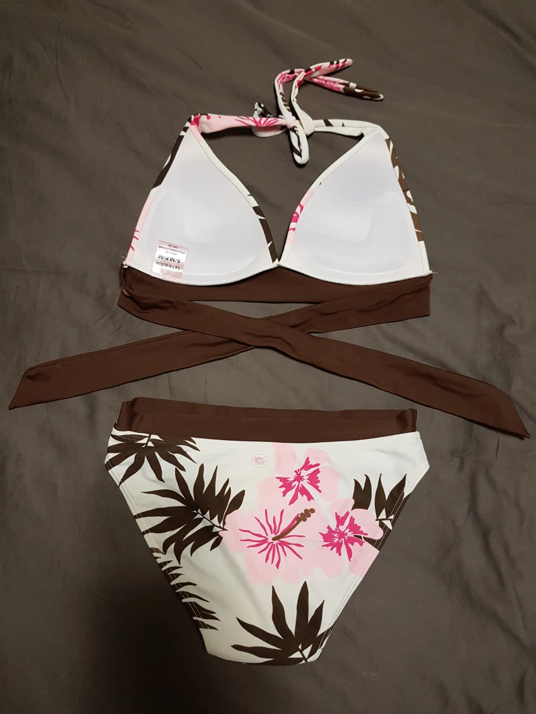 White Floral la vie en rose Bikini - photo 2