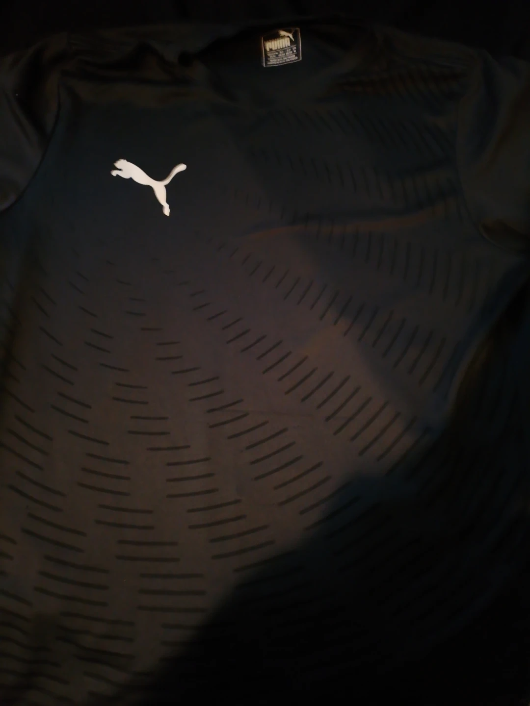 Puma Black Athletic T-Shirt⬜⬛⬛👕