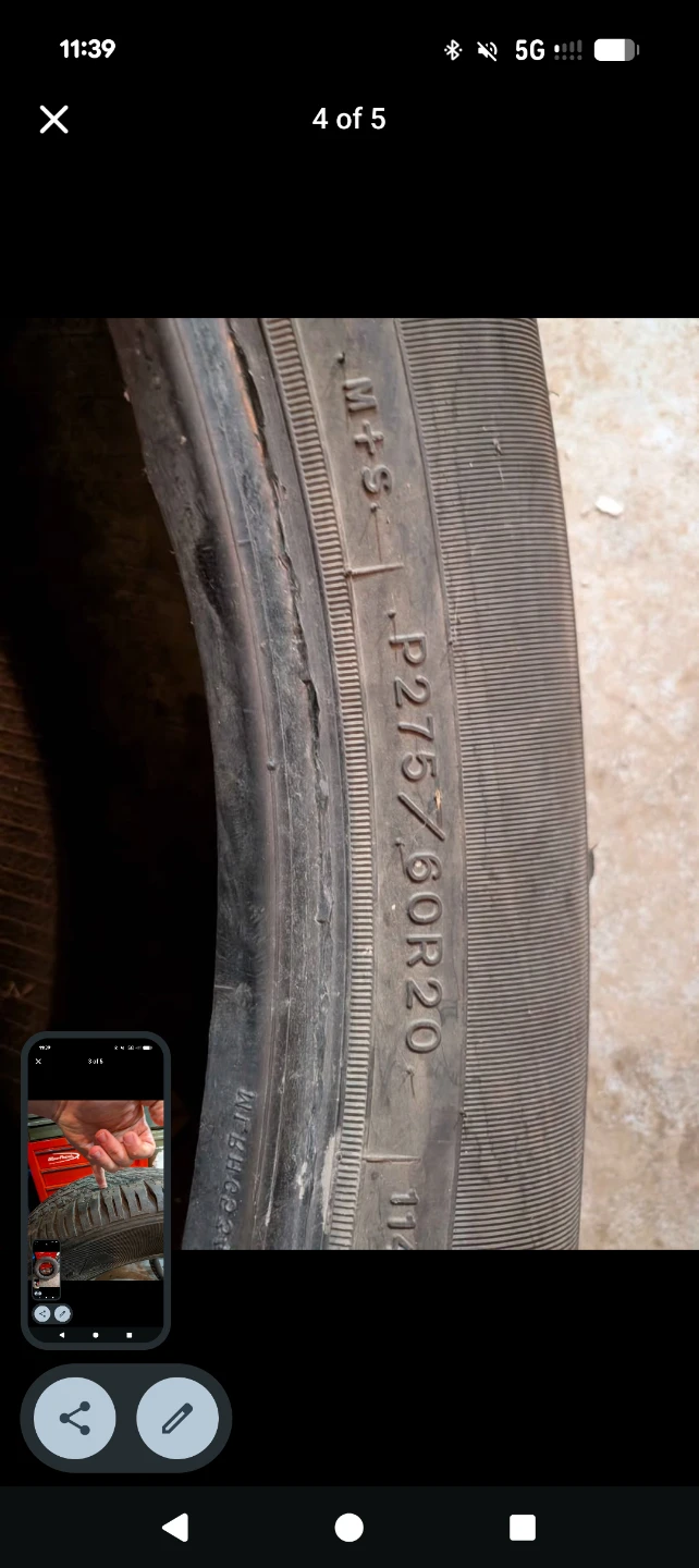 Goodyear Wrangler All-Season Tire P275/60R20