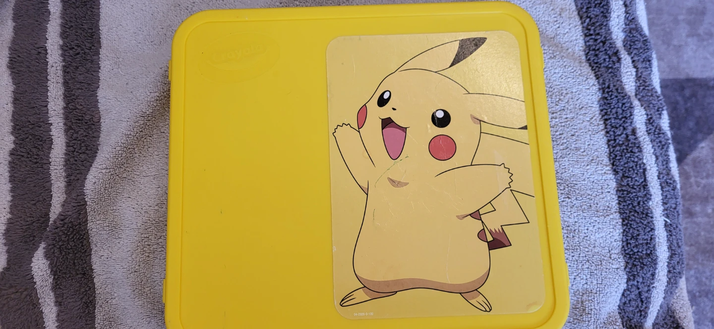 Crayola Pikachu Storage Box