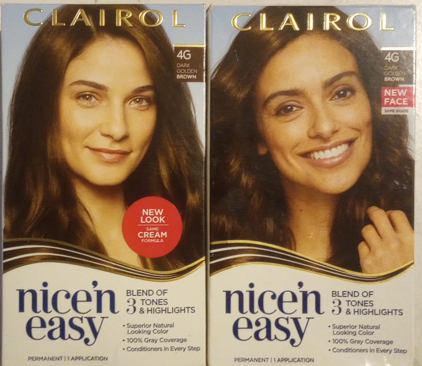 Clairol Nice & Easy Dark Golden Brown Haircolor - 2 for $8