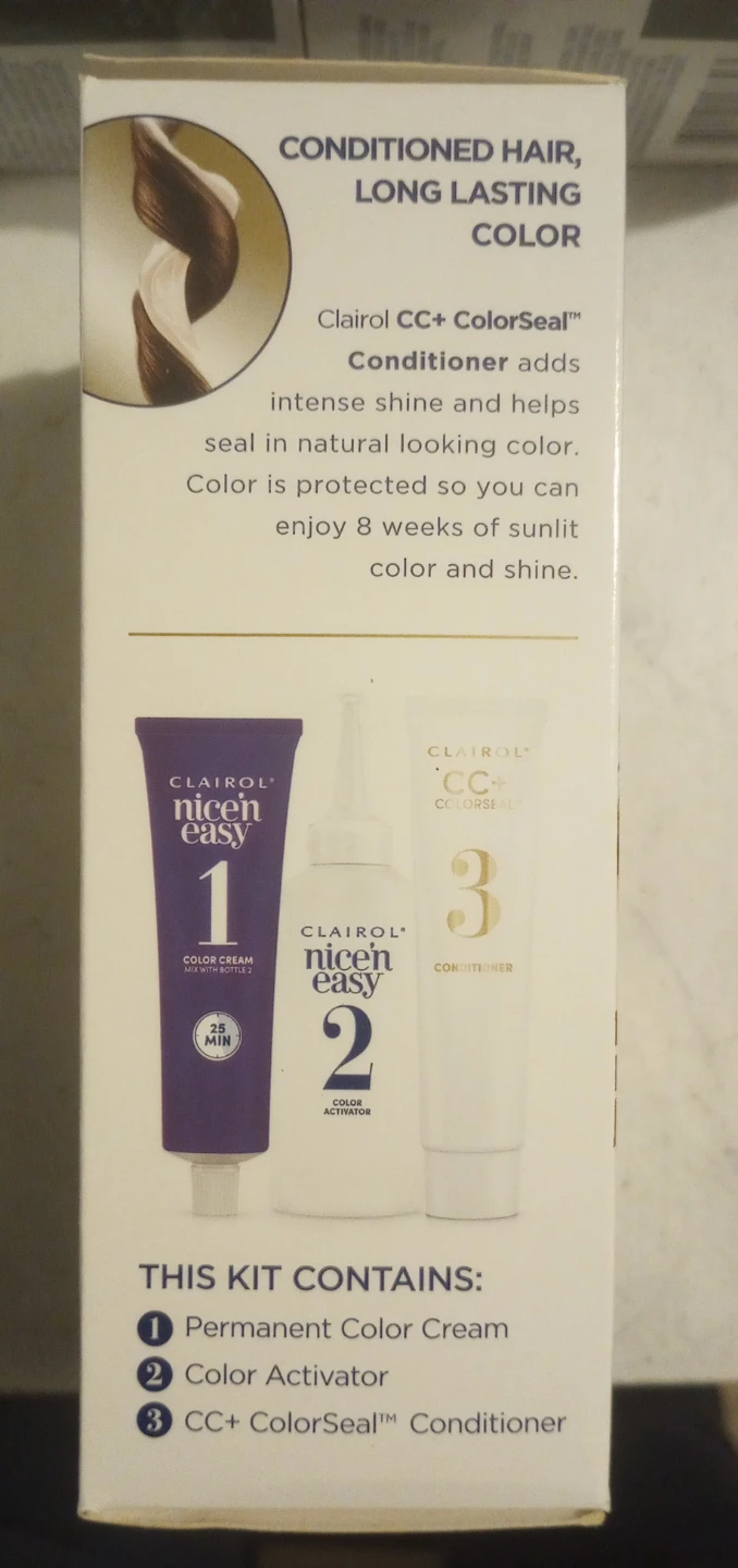 Clairol Nice & Easy Dark Golden Brown Haircolor - 2 for $8 - photo 3