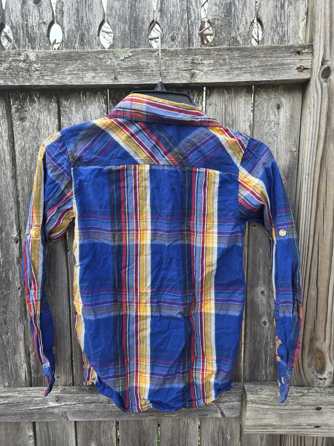 Eddie Bauer Kids Plaid Long Sleeve Shirt - Size M - photo 2