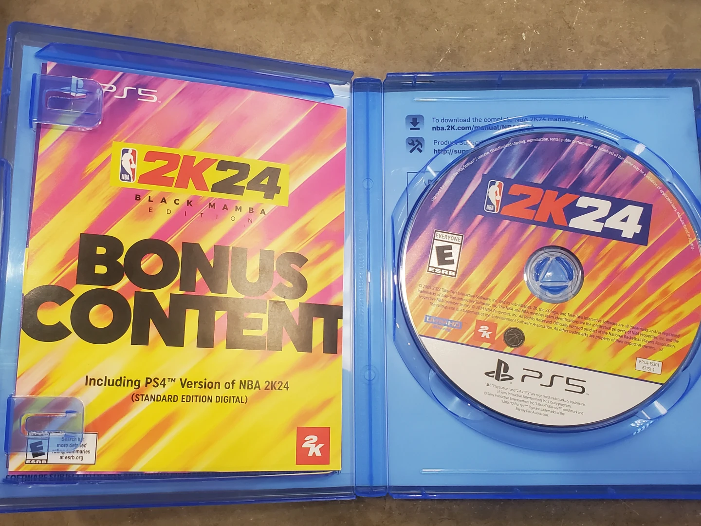 NBA 2K24 Black Mamba Edition PS5 Game - photo 3